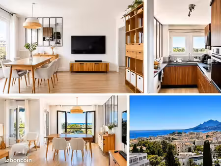 vue mer d’exception sur les îles de lérins – t3 calme et lumineux