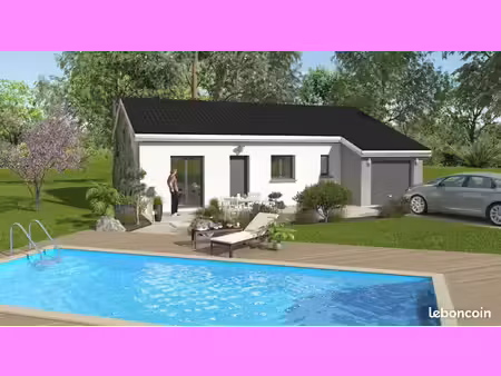 maison 90 m² avec terrain à saint-laurent-d'agny (69)