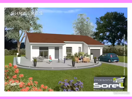 maison 89 m² avec terrain à vernaison (69)