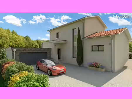 projet de construction d'une maison 140 m² avec terrain à serezin-du-rhone (69)