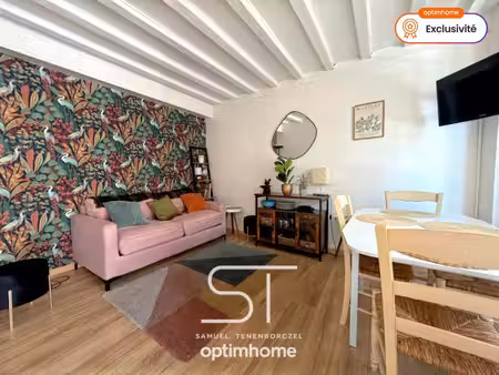 appartement t2 à honfleur – tout à pied  vendu meublé