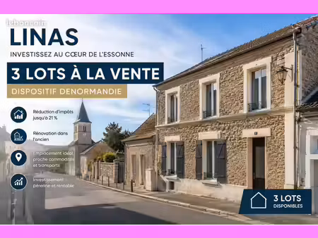 studio (t1) — investissement éligible déficit foncier