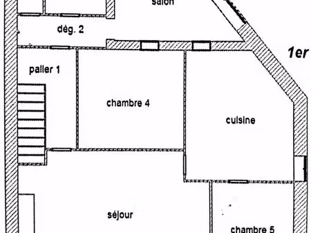 3 lot de deux grands appartements