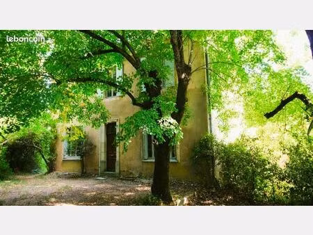 ardeche - maison 1895 - 240m2 - propriété sur 1689m2 de terrain arboré - village de sain s