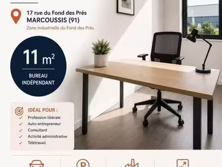 bureaux 11 m² marcoussis