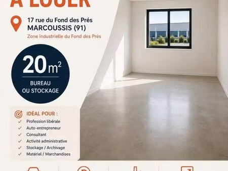 bureaux 20 m² marcoussis
