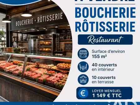 boucherie  charcuterie 155 m² chaville