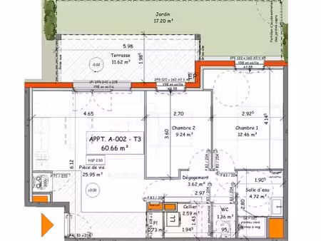vente appartement 3 pièces 60.66 m² à brem-sur-mer (85470)  219 000 €