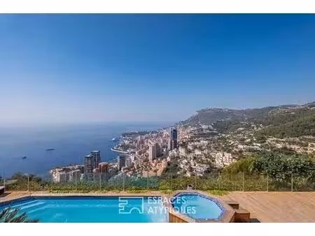 l'élégance de la riviera : écrin secret et vue spectaculaire à roquebrune-cap-martin