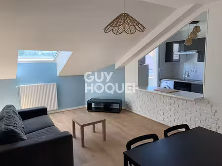 appartement t2 meublé 42 76m² (48 73 m² de surface au sol) - balcon 4 92m² et cave - decin