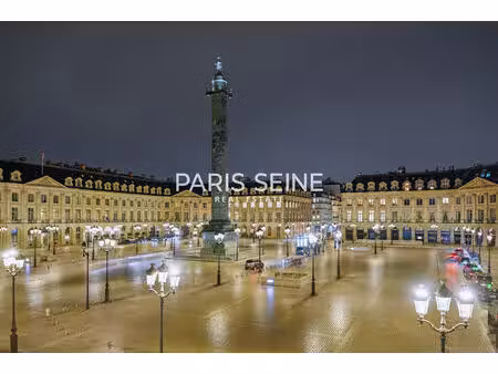 paris seine - place du marche saint-honore / vendome