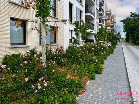 poissy 3 pièces meublé dans résidence de standing au calme avec terrasse et jardin