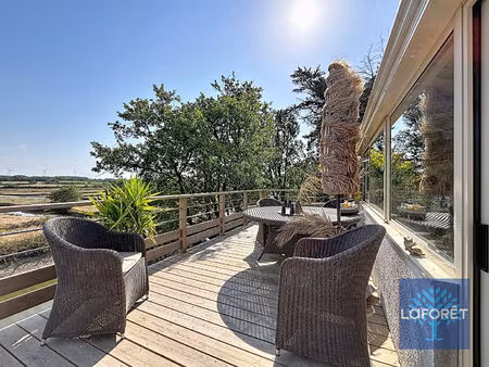 maison de charme avec vue panoramique sur les marais ? un véritable havre de paix à l'île-