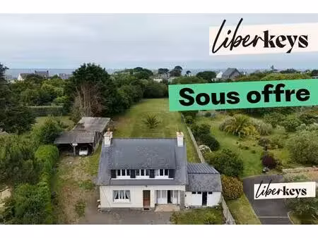 maison à rénover sur terrain constructible 2624 m² i bourg i trévou-tréguignec