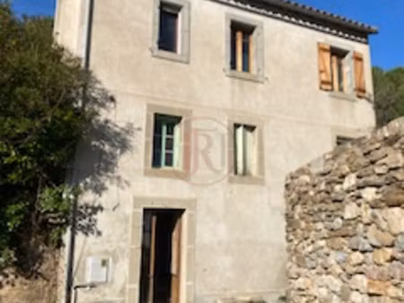 maison de village avec beau terrain