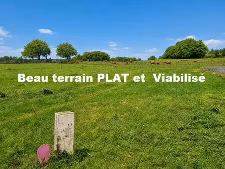 seilhac   terrain plat et viabilise