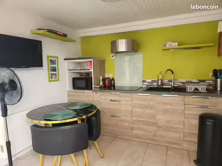 studio meublé  100 m plage  sables d'olonne