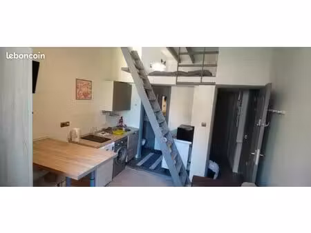 studio étudiant meublé 14 m² avec mezzanine – nice – 670 cc
