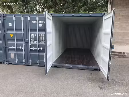 container box garage parking stockage garde meuble selfstockage container surface au sol 1