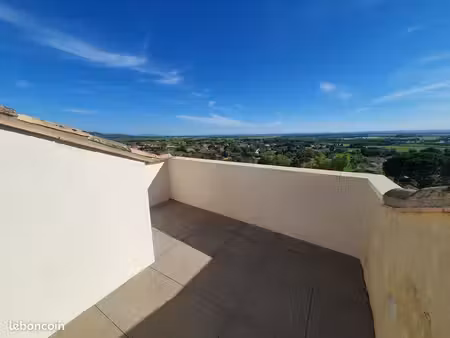 superbe t3 65m² avec terrasse et vue exceptionnelle – cairanne (84290)