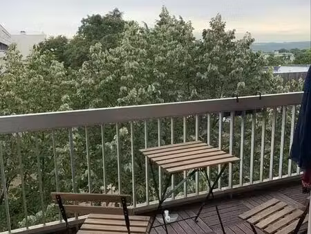 appartement meublé 3 pièces 66 m² – cergy-préfecture – parking et balcons
