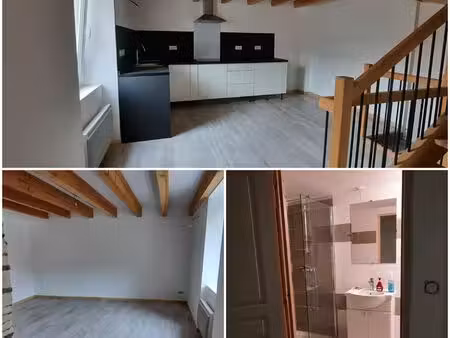 maison de charme pierres et poutres apparantes
