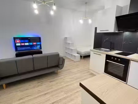 grand studio avec terrasse centre ville meublé et entièrement équipé