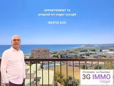 vente viager 4 pièces 75 m² à bastia (20200)  84 000 €