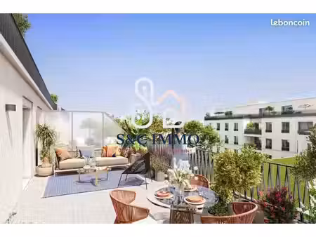 appartement 3 pièces 63 m²