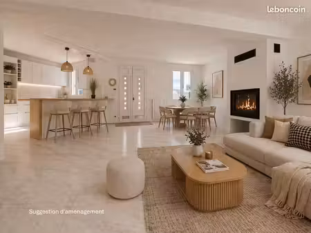 rare – belle maison familiale rénovée – 124 m² – jardin – 4 chambres – 339 m² de terrain –