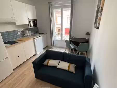t2 meublé 30 m² - proche gare - wi-fi inclus