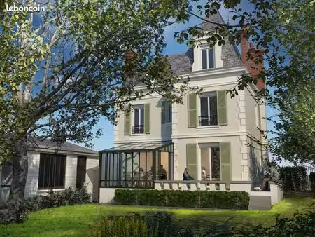offre rare : ancienne maison bourgeoise non-mitoyenne  entièrement rénovée (saint maurice/