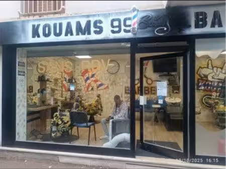 fond de commerce - barber / salon de coiffure