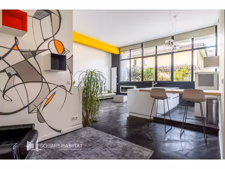 coeur minimes - loft t5 avec terrasse  garage et sous-sol.