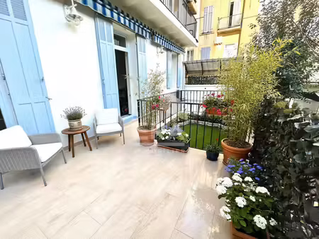 appartement t4 + terrasse de 24m2 à marseille - quartier baille