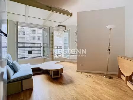 issy les moulineaux - quartier val de seine - studio avec balcon