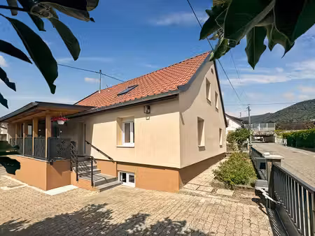saint-amarin  68550  maison 100 m2  3 chambres ? terrain plat et clos de 7 5 ares