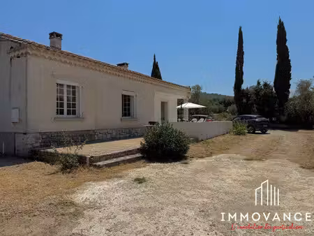 maison de plain-pieds t6 de 100m2 sur 665m2 de terrain