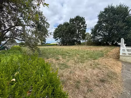 vente terrain constructible de 978 m² en impasse - saint rieul