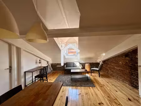 a louer : t2 de 30m² meublé a saint cyprien 31300
