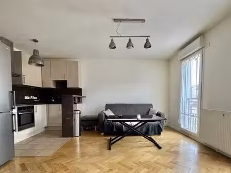 f2 meublé 43 m² – centre-ville soisy-sous-montmorency – résidence sécurisée