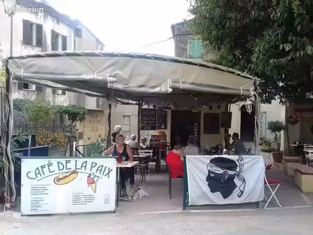 bar restaurant cafe de la paix murs et fonds avec licence 4