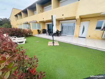 appartement rez de jardin 2 min de la plage