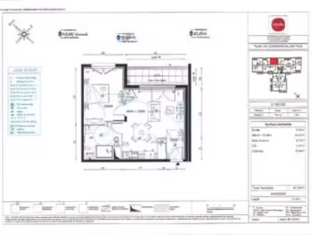 location appartement 2 pièces à port-saint-père (44710) : à louer 2 pièces / 43m² port-sai