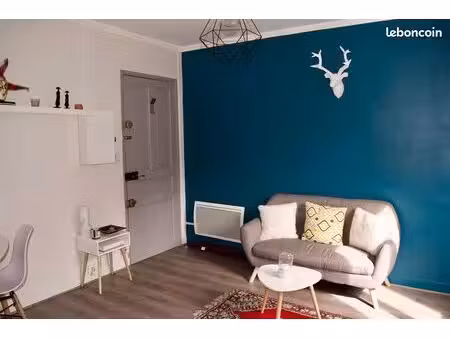appartement t2  parking et terrasse  meublé  climatisé  30 5 m²  compans