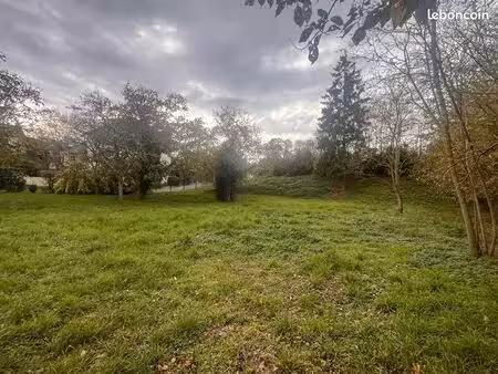 rare - terrain 1 106 m² bord voie verte - 5 min périph / 10 min de caen