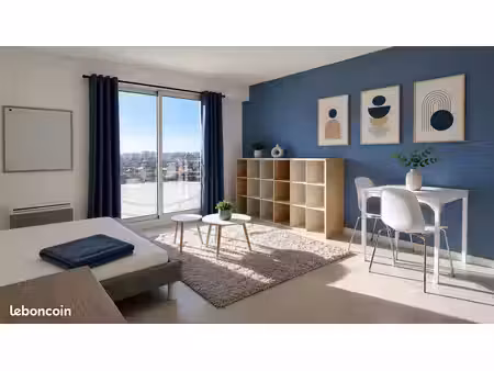 studio meublé 24m2 résidence darmaillacq