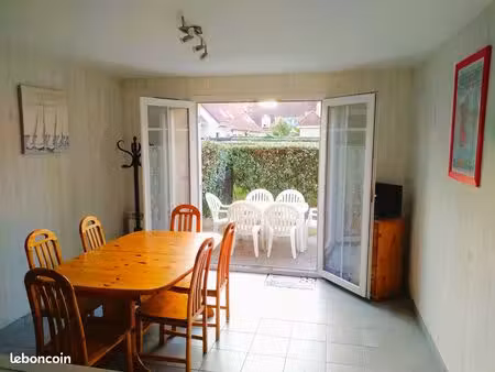 location maison pour etudiant a berck . maison meublée 46m2 .jardin; 3 pièces  située dans