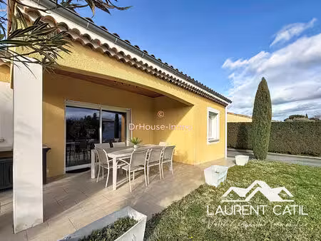 maison contemporaine de plain-pied 94 m² 3 chambres garage jardin soigné mours-saint-eusèb