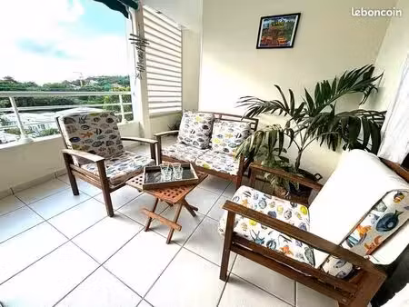 trois ilets- anse mitan- proximite plage- appartement 2 chambres-avec grand garage -4eme d